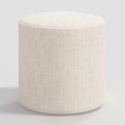 Round Thalia Ottoman Linen - Skyline Furniture -Threshold™ Sales Store GUEST 849e73d8 5f9e 439a 8e1d 4e2f351a41be