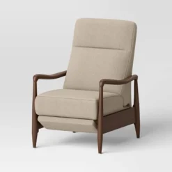 Dusk Mid-Century Wooden Arm Recliner - Threshold™ -Threshold™ Sales Store GUEST 8847a956 a9d1 4f39 9606 b945601b21b9