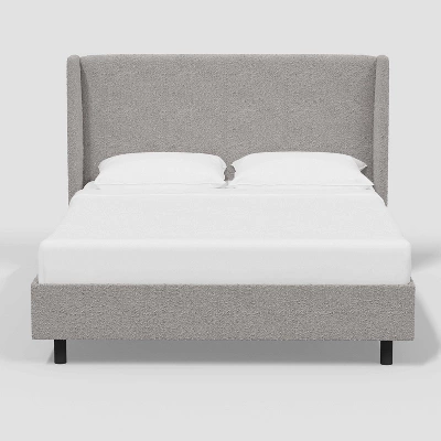 Antwerp Wingback Platform Bed In Boucle - Threshold™ 1 Antwerp Wingback Platform Bed In Boucle - Threshold™