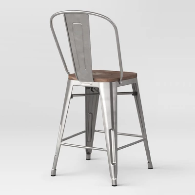 Carlisle Counter Stool Natural - Threshold™ 3 Carlisle Counter Stool Natural - Threshold™ - Image 3