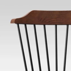 Delway Curved Back Mixed Material Counter Height Barstool Walnut - Threshold™ -Threshold™ Sales Store GUEST 8c09173e d099 4df1 a94e ab93418d7e97