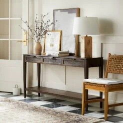 New Arrival 21 East Bluff Woven Drawer Console Table - Threshold™ Designed With Studio McGee