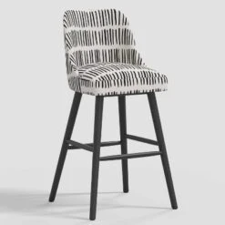 Geller Modern Counter Height Barstool In Patterns - Threshold™
