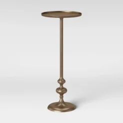 Londonberry Turned Accent Table Brass - Threshold -Threshold™ Sales Store GUEST 9015dc52 48a8 4cd2 9191 c3c1cce8e7c2