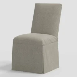 Samy Skirted Slipcover Dining Chair In Linen - Threshold™ -Threshold™ Sales Store GUEST 9095c404 3819 46f1 bf0f 3af55239e4cd