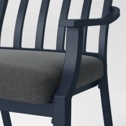 2pc Fairmont Stationary Outdoor Patio Dining Chairs Arm Chairs Black - Threshold™ 7 2pc Fairmont Stationary Outdoor Patio Dining Chairs Arm Chairs Black - Threshold™ -Threshold™ Sales Store GUEST 93b3d878 5c10 4c28 a687 063fbcfa7688