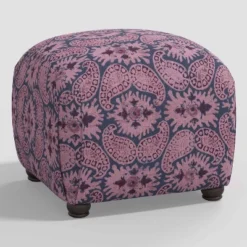 Poppy Ottoman In Damask - Skyline Furniture -Threshold™ Sales Store GUEST 93ba61ba 574c 45ca 9c71 297a8f25aa5d