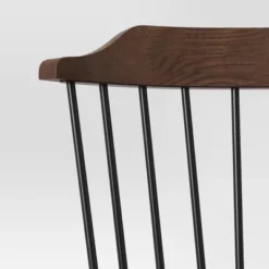 Delway Curved Back Mixed Material Dining Chair Walnut - Threshold™ 8 Delway Curved Back Mixed Material Dining Chair Walnut - Threshold™ -Threshold™ Sales Store GUEST 951c12c9 d54a 4914 82d1 b9720caac2bd