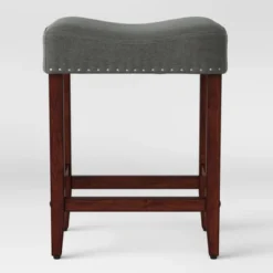 24" Rumford Saddle Counter Height Barstool With Wood Leg - Threshold™ -Threshold™ Sales Store GUEST 9f8adbb6 7554 4f1d bfb7 6199628c5a8d