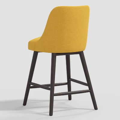 Geller Counter Height Barstool In Linen - Threshold™ 4 Geller Counter Height Barstool In Linen - Threshold™ - Image 4