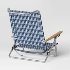 5 Position Beach Chair With Aluminum Frame & Wood Arms - Threshold™ -Threshold™ Sales Store GUEST a2ecffc2 8298 48e2 9451 f769ebfbd8ba