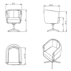 Morpho Swivel Armchair - Threshold™ -Threshold™ Sales Store GUEST a3b3d07e 0d72 4668 abc8 9eef5cda41b8