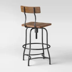 Woodsboro Adjustable Barstool Brown - Threshold™ -Threshold™ Sales Store GUEST abdb0bde 7acc 43ee 8f86 d27ad9675953