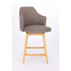 Kinston Swivel Curved Back Upholstered Counter Height Barstool - Threshold™ -Threshold™ Sales Store GUEST ac591056 690f 4419 9a77 7e7acc88ba5d