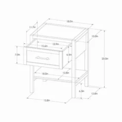 Warwick End Table With Drawer - Threshold™ -Threshold™ Sales Store GUEST aceb4d63 ee0d 43ad aff2 c6d7404de1eb