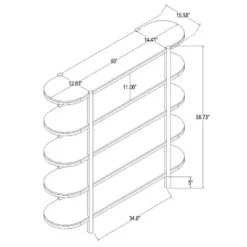 57" Portola Hills 5 Shelf Horizontal Bookcase - Threshold™ Designed With Studio McGee -Threshold™ Sales Store GUEST b0ffd2cc a3d5 4cfa 8018 6df7d8fb0ee4