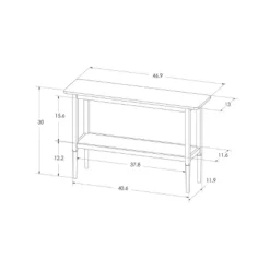 Gretna Narrow Console Table Natural - Threshold™ -Threshold™ Sales Store GUEST b7d8608f 12ef 4698 94da 334982ec016f