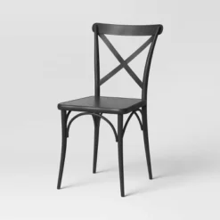 Set Of 2 Malden French Bistro Dining Chair Black - Threshold™ -Threshold™ Sales Store GUEST b98d5729 0c98 484d 974b 0fef9dc964cb