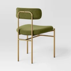 Orion Luxe Dining Chair With Brass Legs Olive Green Velvet - Threshold™ 8 Orion Luxe Dining Chair With Brass Legs Olive Green Velvet - Threshold™ -Threshold™ Sales Store GUEST bd8c2c24 3b6e 489d 8089 ea0e4734f388