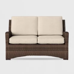 Halsted Wicker Patio Loveseat - Threshold -Threshold™ Sales Store GUEST c10eda52 f2ba 4abd b5cc 50b37118c7ba