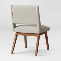 Holmdel Mid-Century Dining Chair Beige - Threshold™ -Threshold™ Sales Store GUEST c3b5d68f 1b72 4a75 9143 a532cb7baeb4