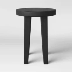 Woodland Carved Wood Accent Table - Black - Threshold -Threshold™ Sales Store GUEST c81a09d3 1741 4f8f 8822 8ba23599b9d6