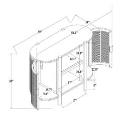 Portola Hills Caned Door Console With Shelves - Threshold™ Designed With Studio McGee 16 Portola Hills Caned Door Console With Shelves - Threshold™ Designed With Studio McGee -Threshold™ Sales Store GUEST ca010533 3434 4baa 9362 bdbf17be2193