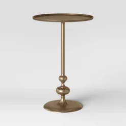 Londonberry Turned Accent Table Brass - Threshold -Threshold™ Sales Store GUEST d25fc13c e72a 48a7 a4ae 5073d83ccc11