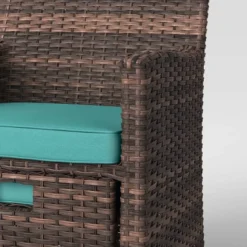 Halsted 5pc Wicker Small Space Patio Furniture Set - Threshold -Threshold™ Sales Store GUEST e2b412f3 c641 4b15 8e06 88929b6378f8