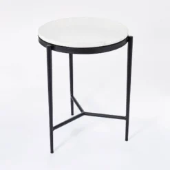 Pleasant Grove Round Marble End Table White - Threshold™ Designed With Studio McGee 7 Pleasant Grove Round Marble End Table White - Threshold™ Designed With Studio McGee -Threshold™ Sales Store GUEST e3e10705 2a8c 4a94 b227 413f936ea152