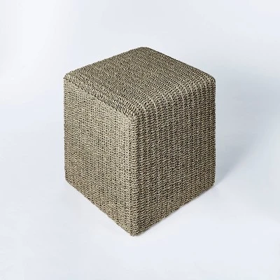Lynwood Square Woven Cube Natural - Threshold™ Designed With Studio McGee 3 Lynwood Square Woven Cube Natural - Threshold™ Designed With Studio McGee - Image 3
