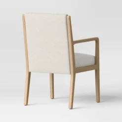 Esters Wood Arm Dining Chair Cream/Natural Wood - Threshold™ -Threshold™ Sales Store GUEST f34c8f13 0a96 4cd0 bd26 c14782ac8737