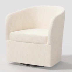 Rhea Swivel Chair In Linen - Threshold™ -Threshold™ Sales Store GUEST f50082cd f8a3 4a9b a827 28be80222cee
