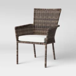 Monroe 2pk Patio Stack Dining Chairs Linen - Threshold™ -Threshold™ Sales Store GUEST f6ba490d 602e 4484 bada 1ff13d1781bf