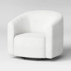 Aveline Large Scale Faux Shearling Swivel Chair - Threshold™ -Threshold™ Sales Store GUEST fa191b6c 6ad6 4408 8c49 27d741d21140