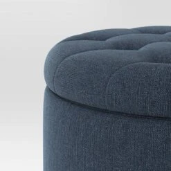 Tufted Round Storage Ottoman - Threshold -Threshold™ Sales Store GUEST fe54b841 fb70 4c44 b0a1 3b168a4ddf00